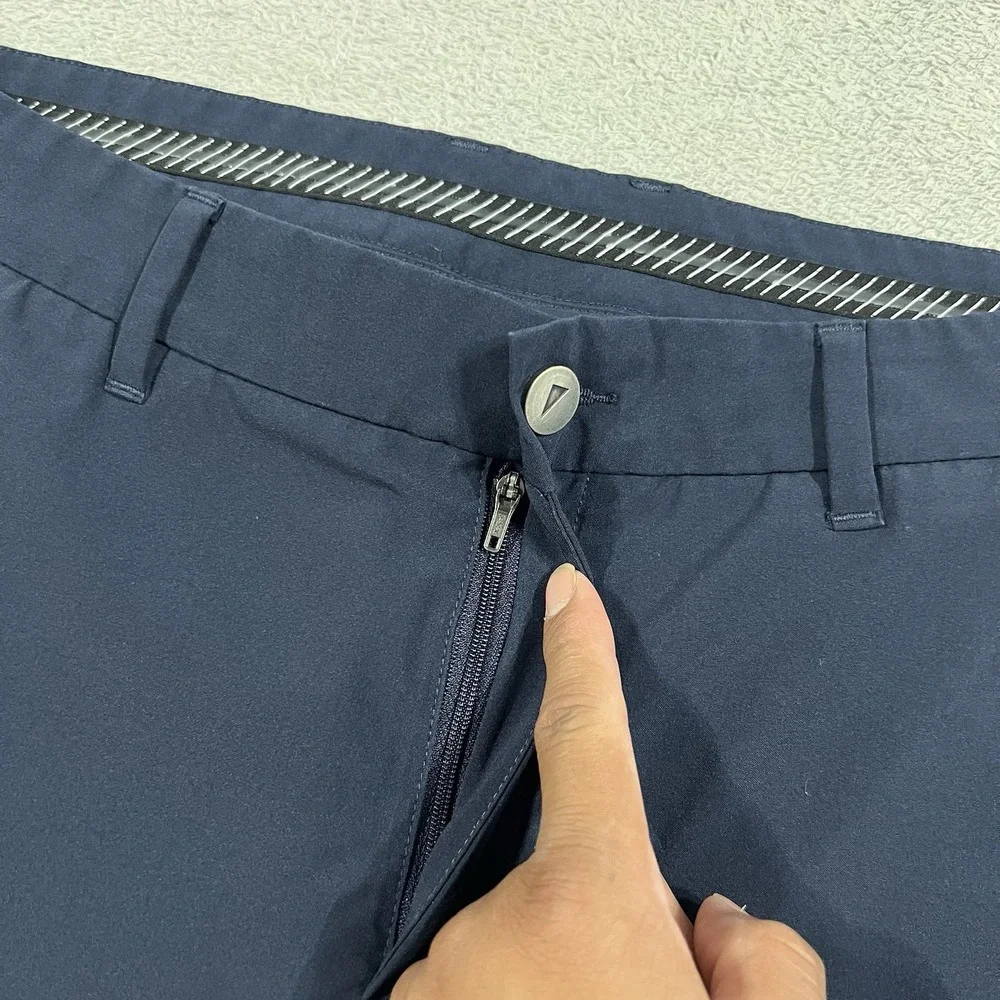 Primo Golf Pants Mens 35 Regular Blue Performance Joggers
